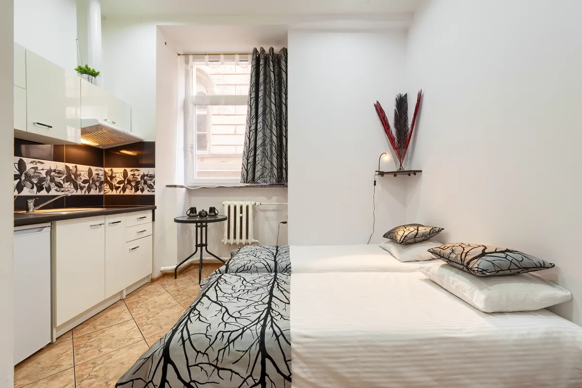 Kompaktowy apartament z aneksem kuchennym