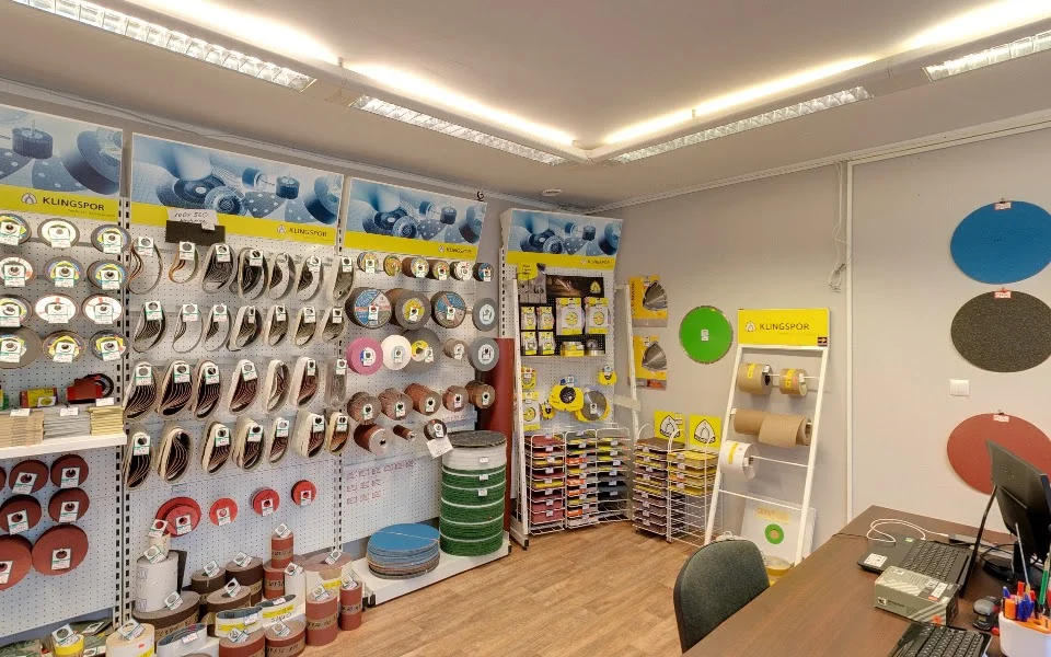 Materiały ścierne Host — panorama 360°
